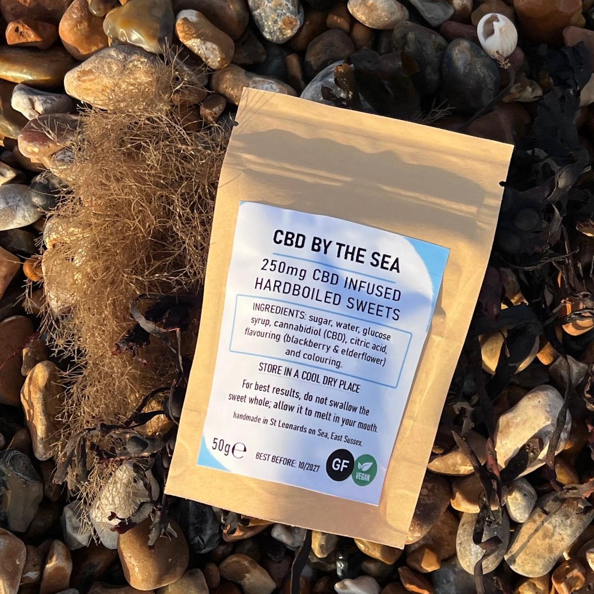 CBD & CBG Hardboiled Sweets – Strawberry Lemonade