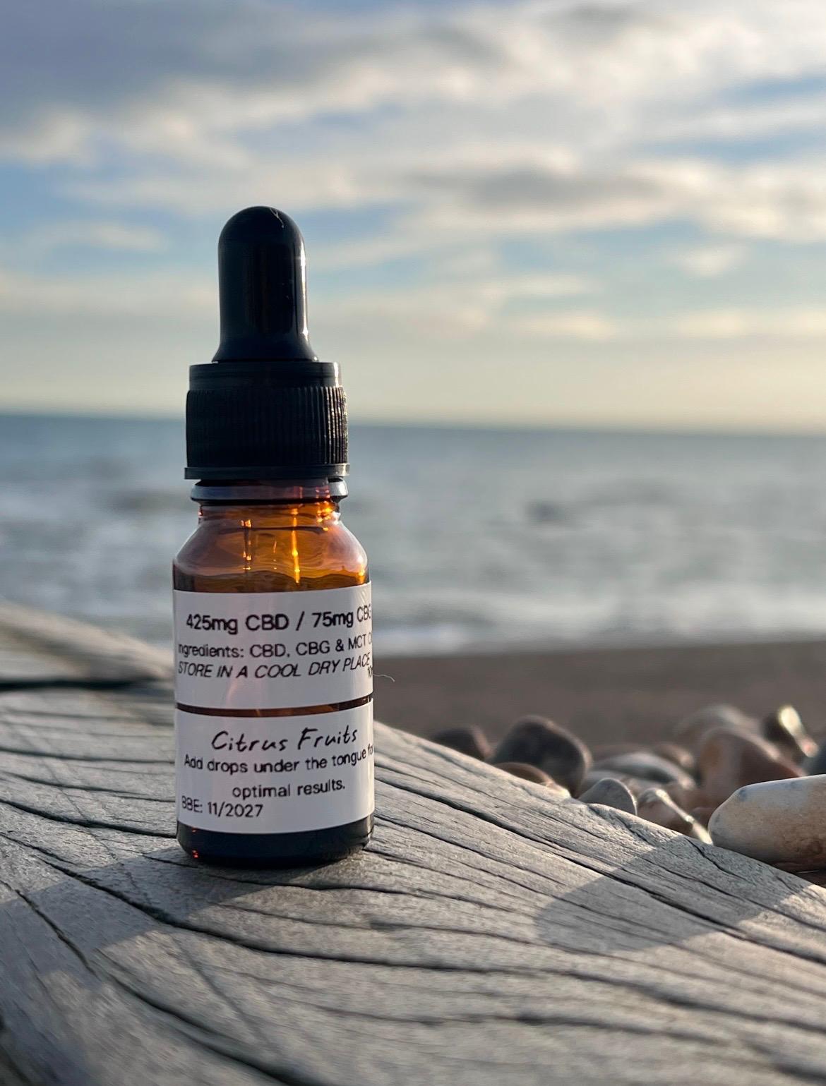 CBD & CBG Infused Oil – Sunset Sherbet